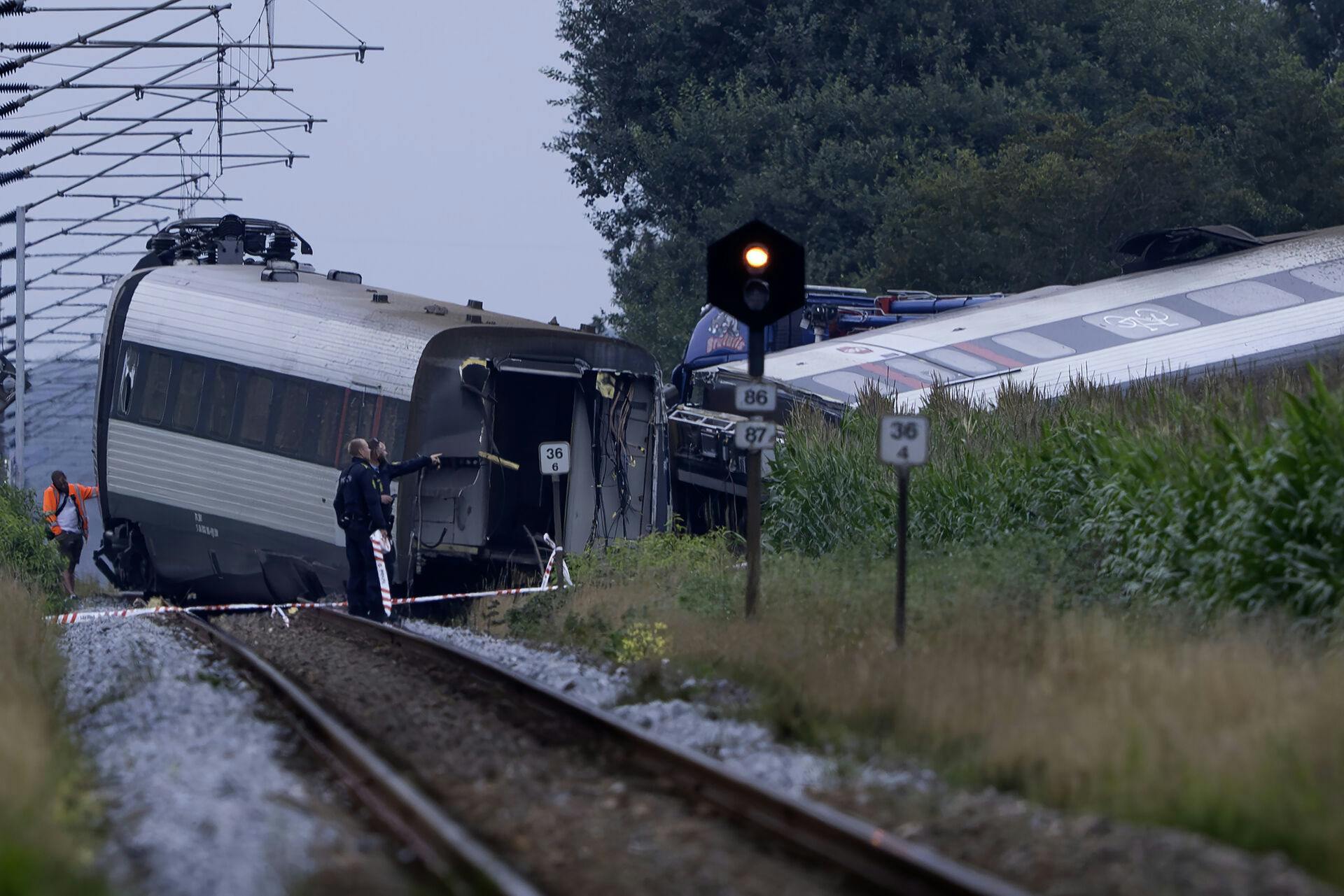 Togulykke i Sønderjylland 15. august 2025