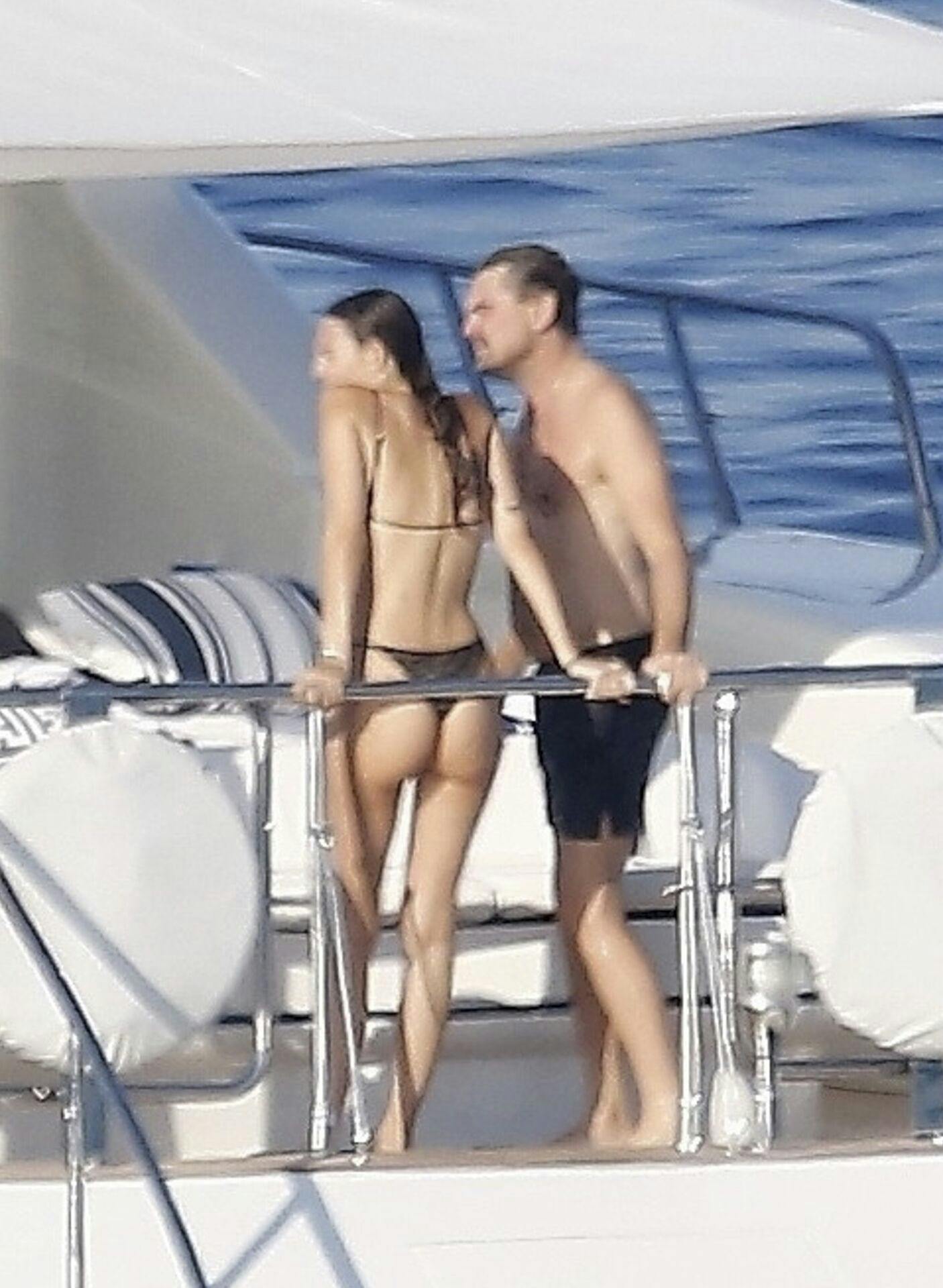 Leonardo DiCaprio og Vittoria Ceretti 