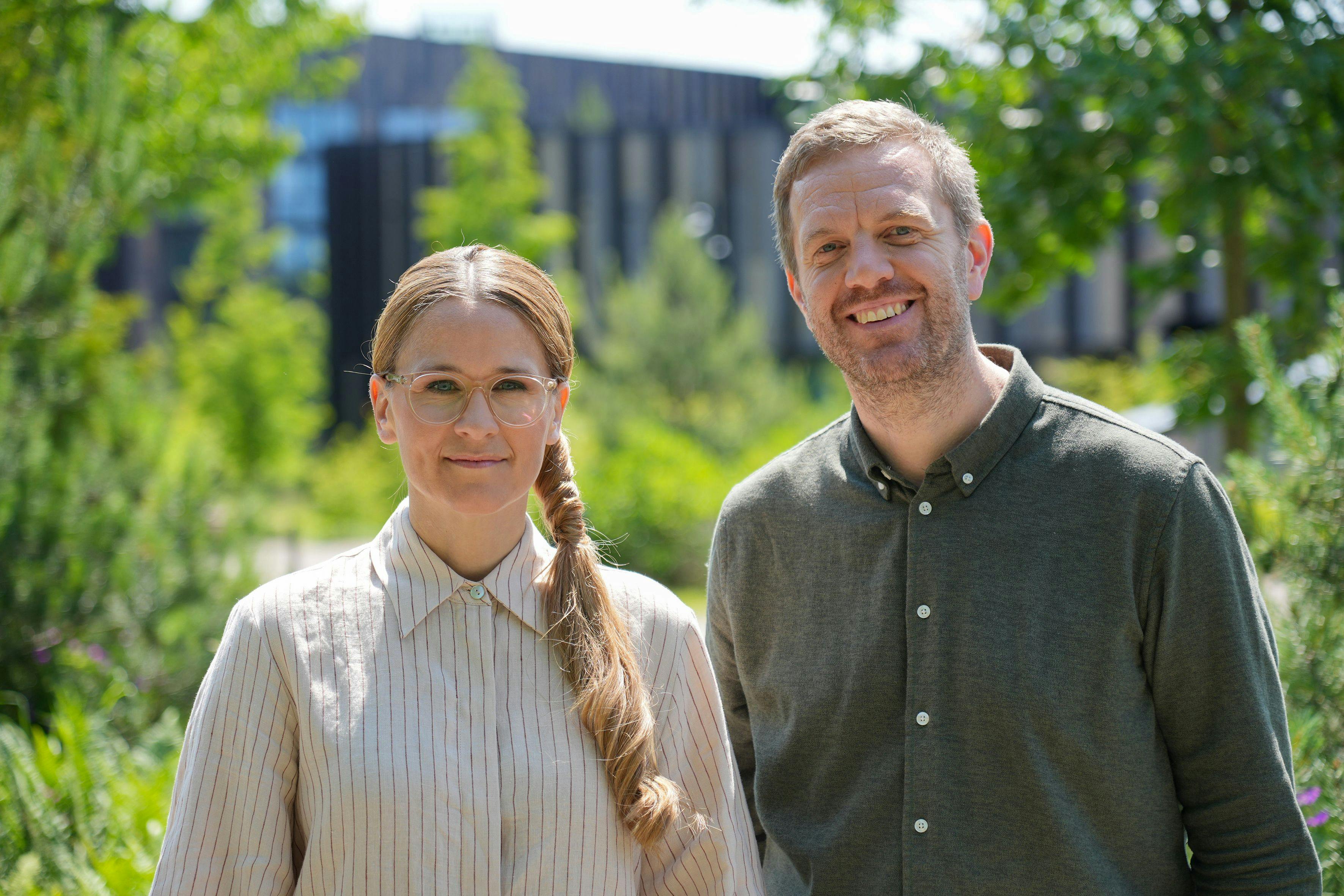 Trine Hjort Bønnerup og Eivind Harbeck er de to matchmakers i "Gift ved første blik".
