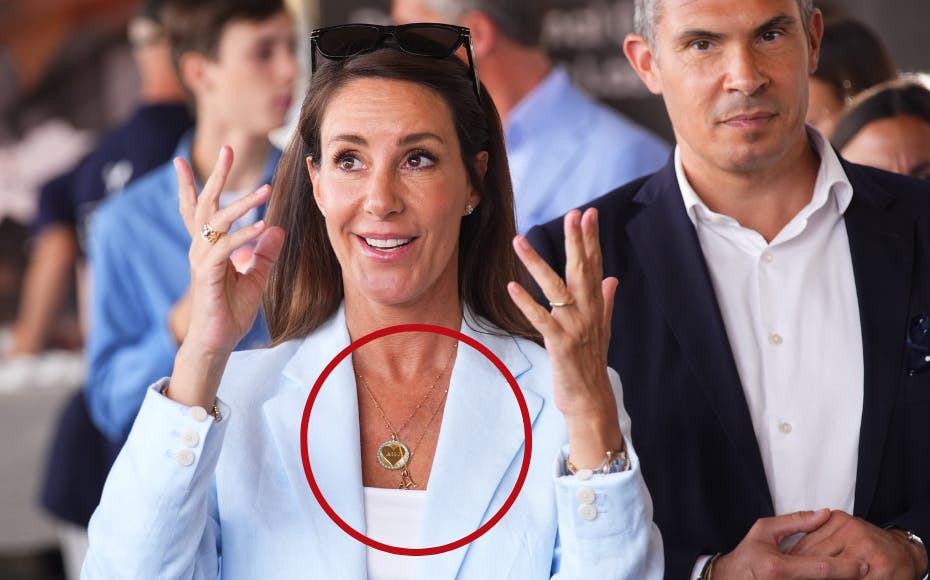 Prinsesse Maries halssmykker er tilsyneladende en smuk hyldest til familien.