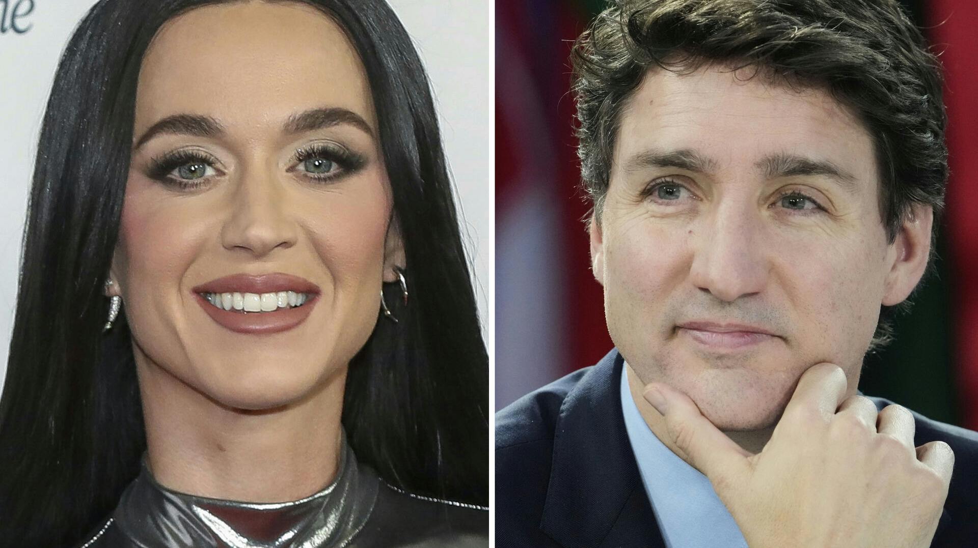 Katy Perry og Justin Trudeau blev spottet på en intim middagsdate.