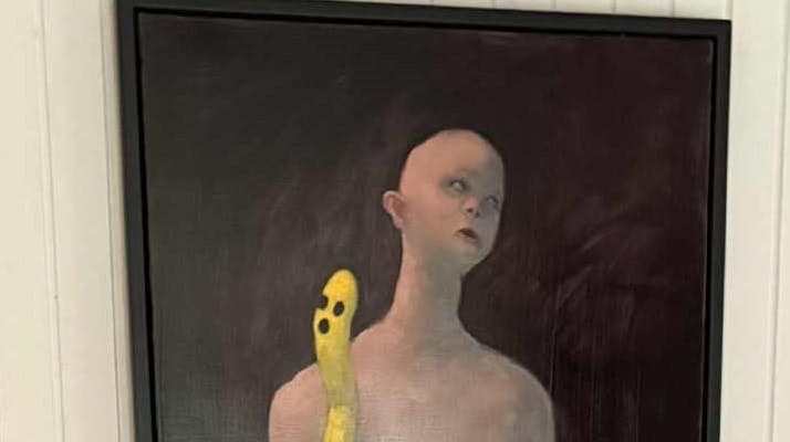 Sådan ser maleriet ud.