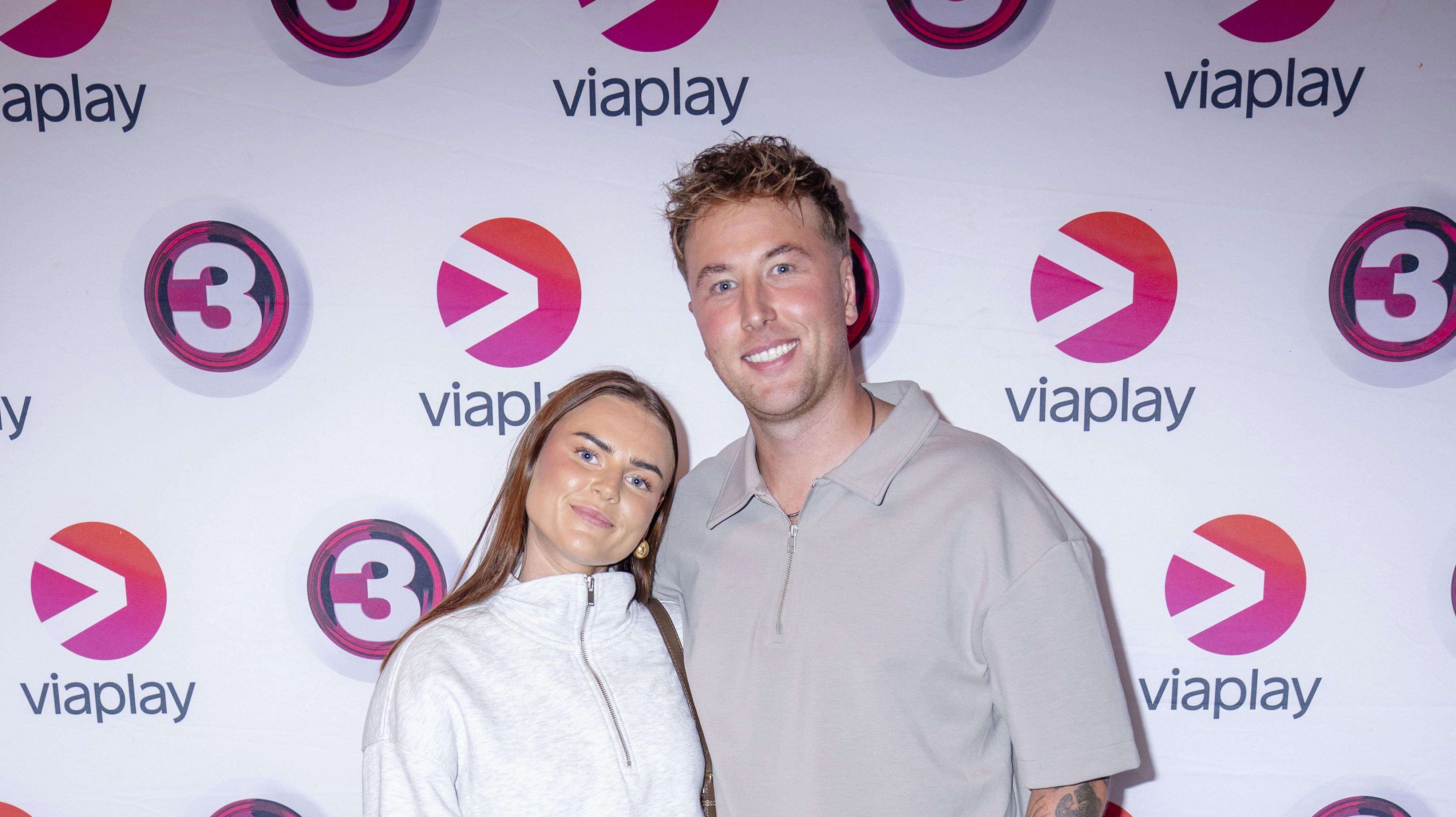 Anne Plejdrup og Nikolaj Hvidman var i Danmark for en kort bemærkning, så realityparret kunne præsentere anden sæson af "Sommer i Magaluf".