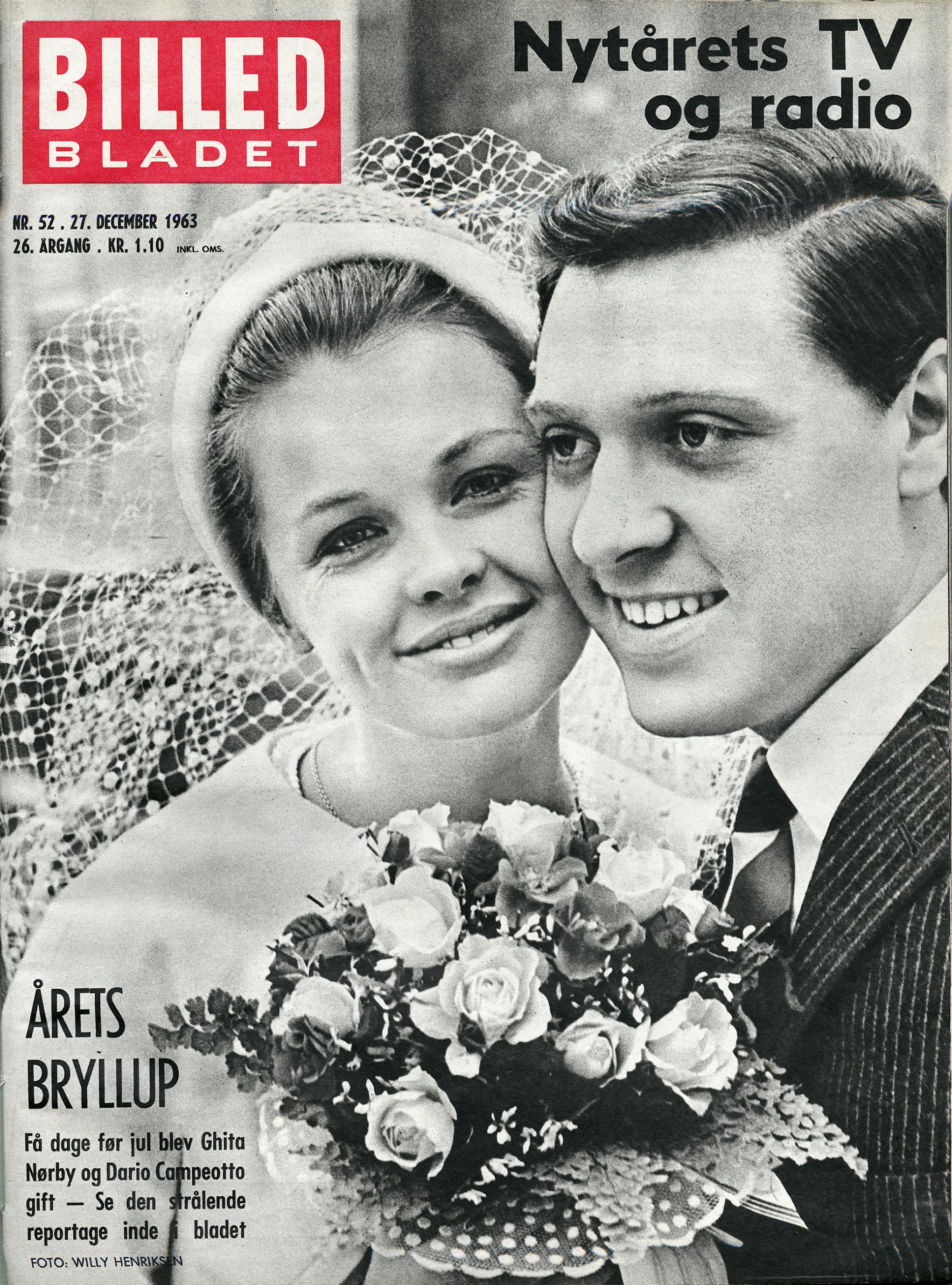 Årets bryllup 1963 stod divaen og Dario for.
