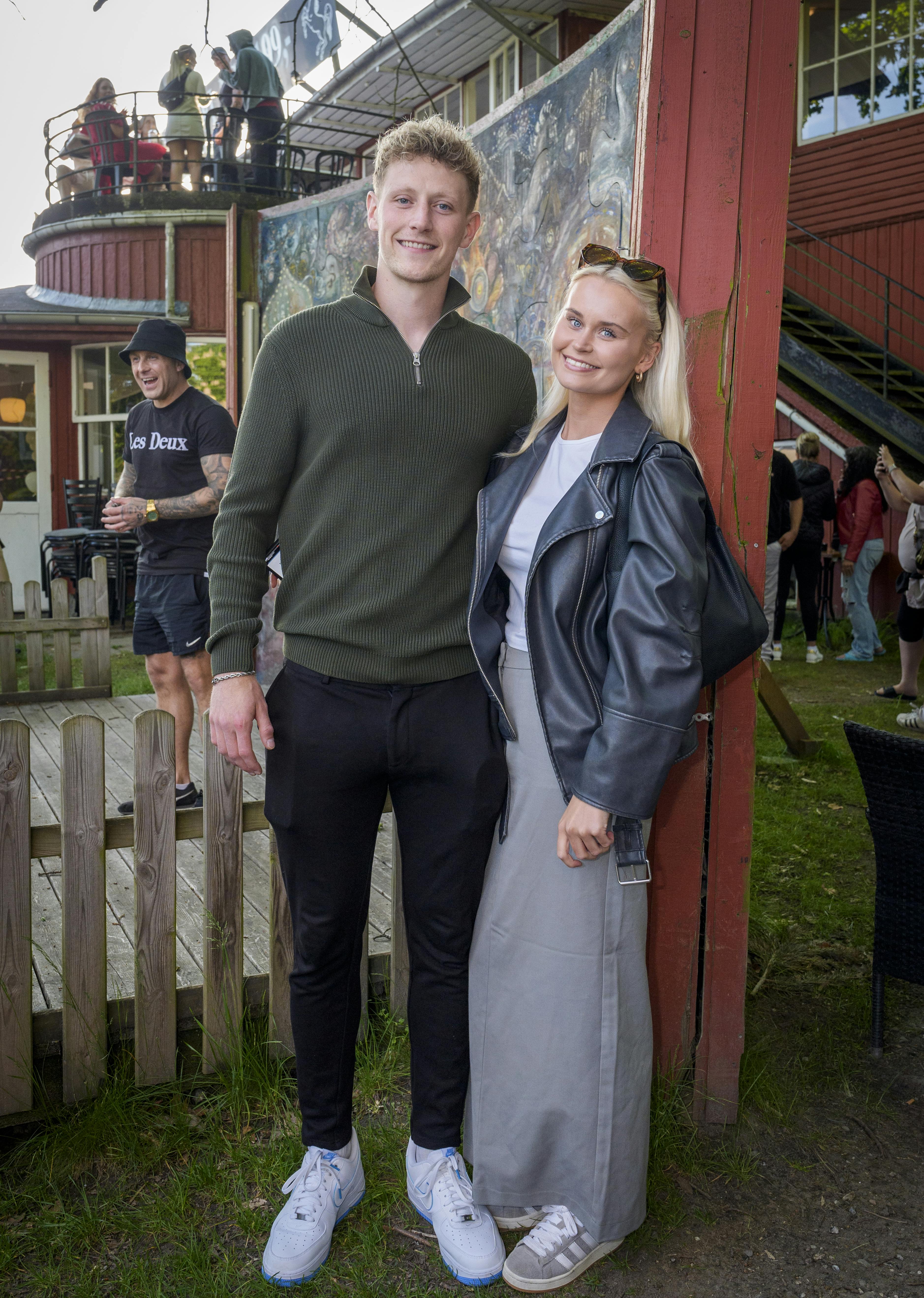 Nicklas Busk Andreasen og Ida-Marie Sørensen skal være forældre i det nye år.