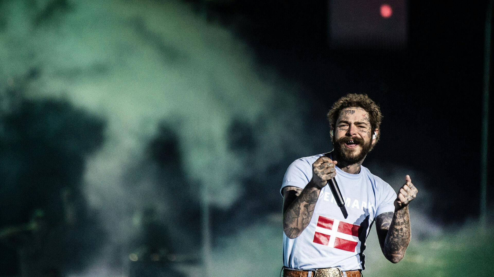 Post Malone fyrede op for Horsens lørdag aften.