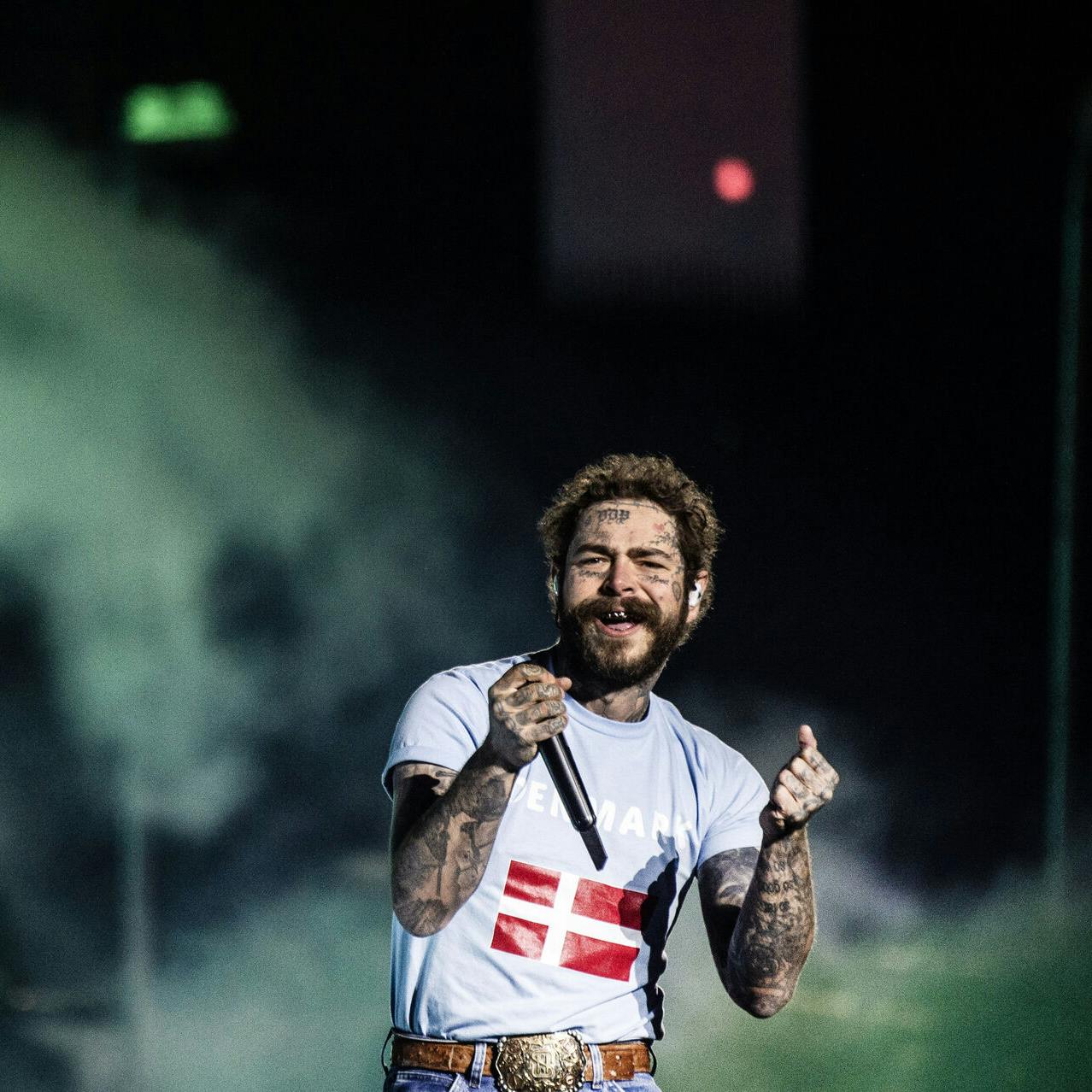 Post Malone fyrede op for Horsens lørdag aften.