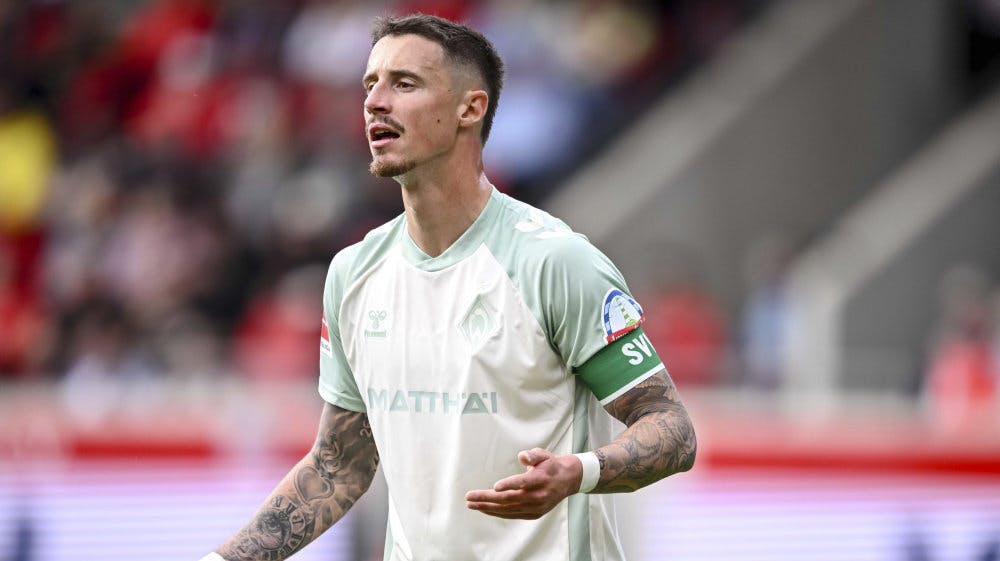 Marco Friedl undrede sig over, at Sky-journalist Katharina Kleinfeldt ikke kunne genkende ham efter kampen, når hun også havde interviewet ham 90 minutter inden kampstart. (Arkivfoto). - Foto: Harry Langer/Ritzau Scanpix 