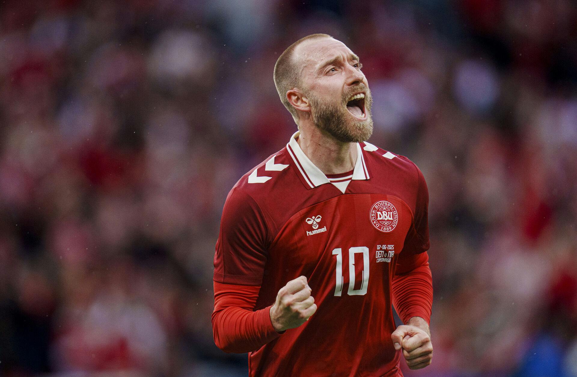 Eriksen kommer ikke til at optræde i Danmarkstrøjen i september.
