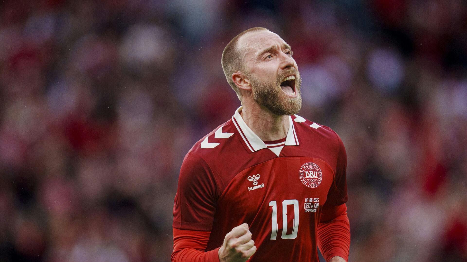 Eriksen kommer ikke til at optræde i Danmarkstrøjen i september.