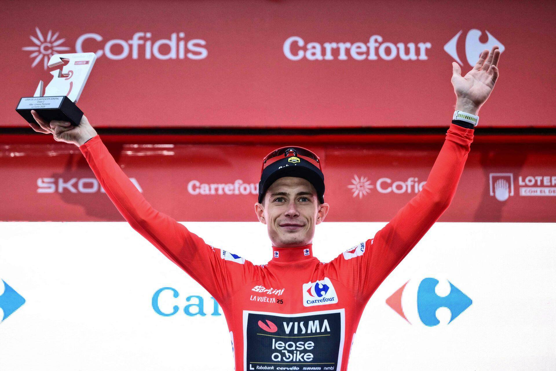 Jonas Vingegaard og Visma Lease a Bike mangler adskillige cykler før mandagens 3. etape i Vuelta a España. De er blevet stjålet.