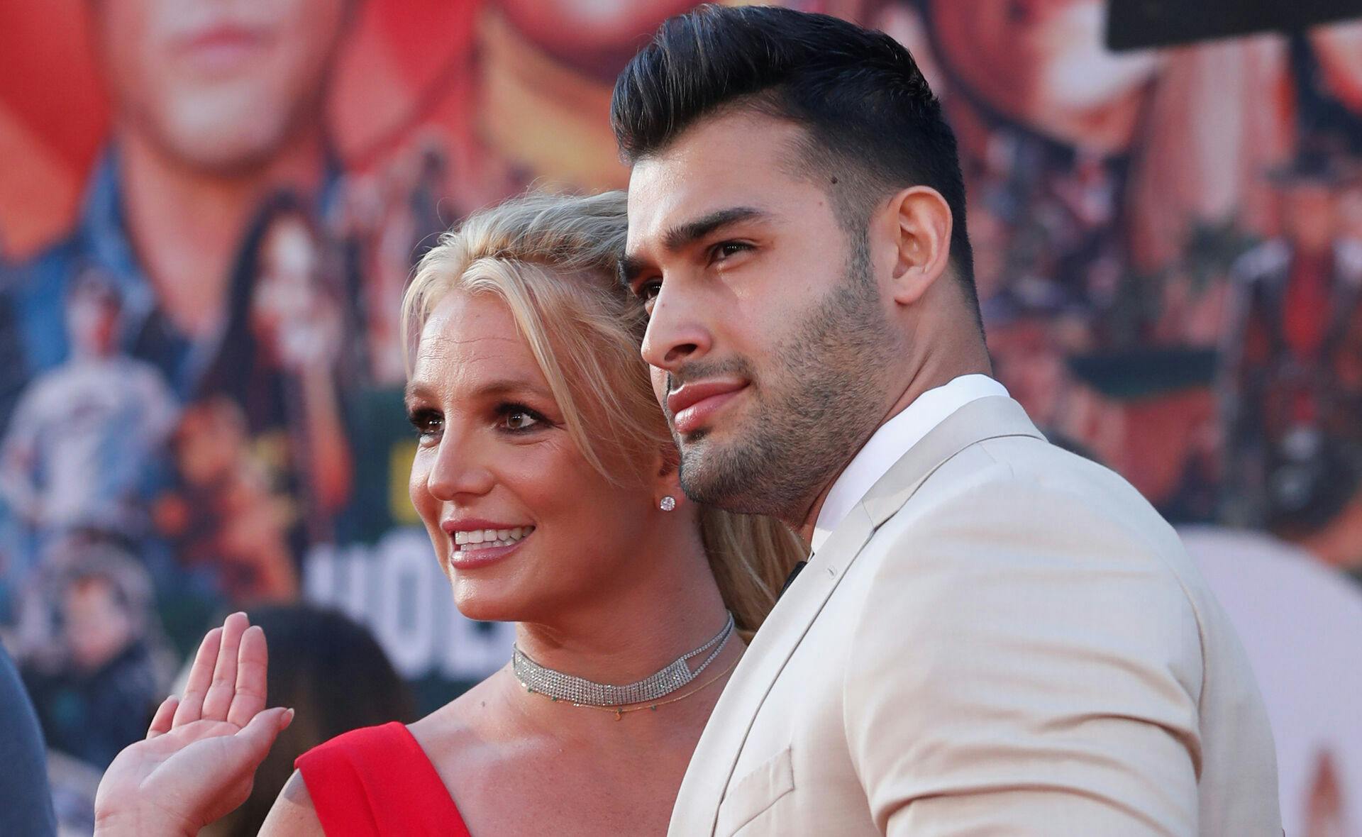 Britney Spears og Sam Asghari.