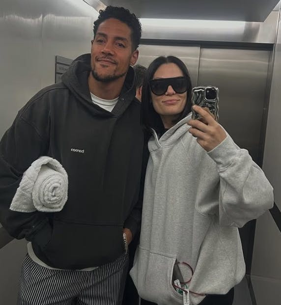 Jessie J og kæresten Chanan Safir Colman.