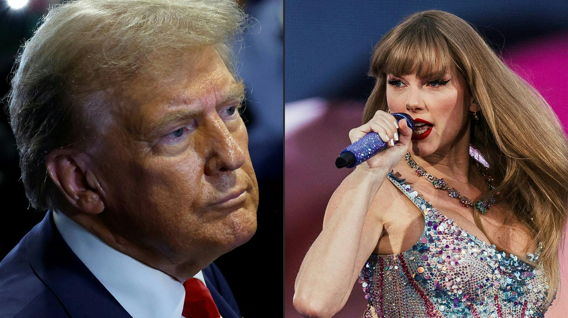 Taylor Swift og Donald Trump er på ingen måder perlevenner, da hun bestemt ikke støtter op om den amerikanske præsident.