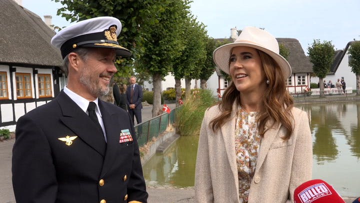 Hør dronning Marys ord om prinsesse Isabellas t-shirt.