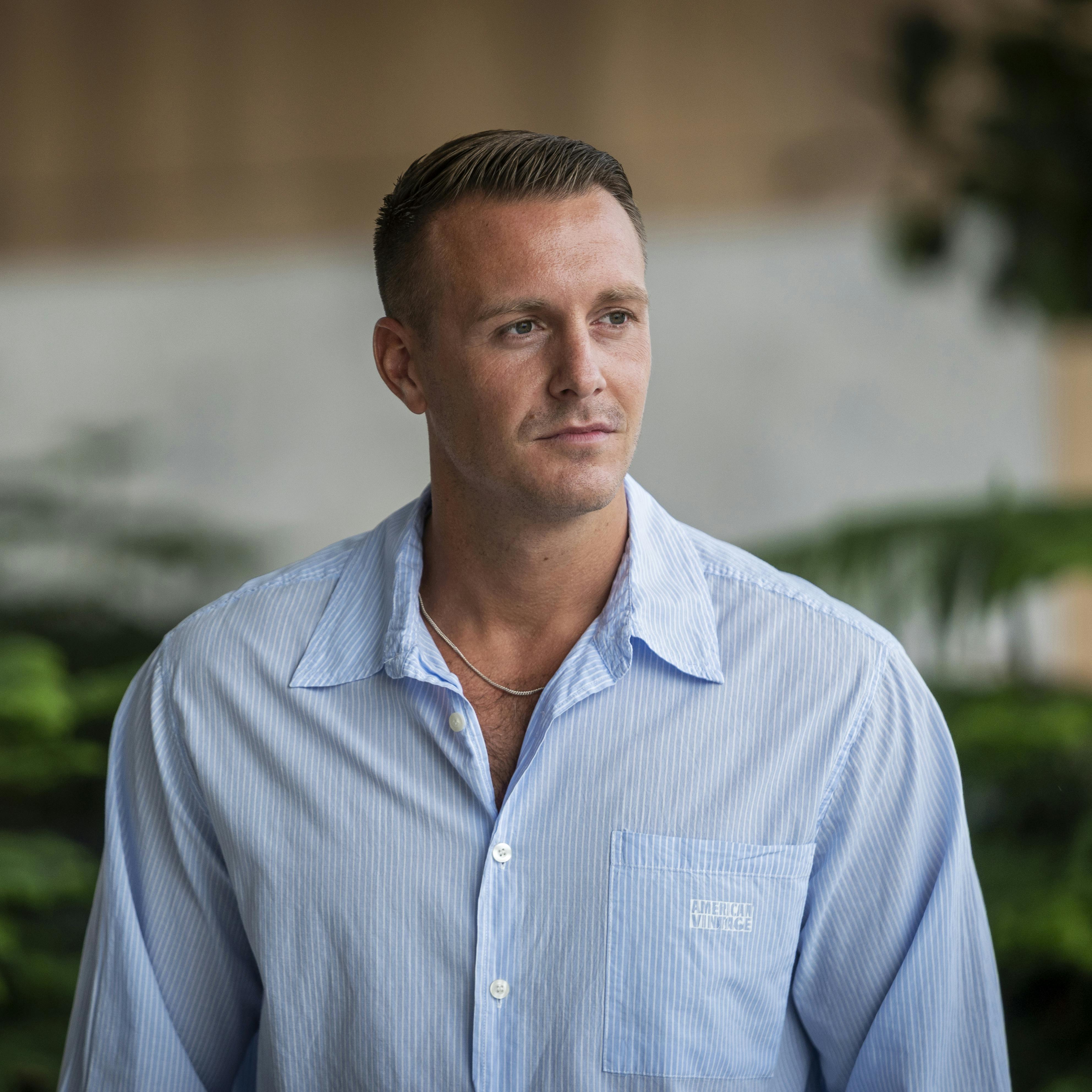 Andreas Holm følte i "Robinson Ekspeditionen", at hans afdøde far var med ham.