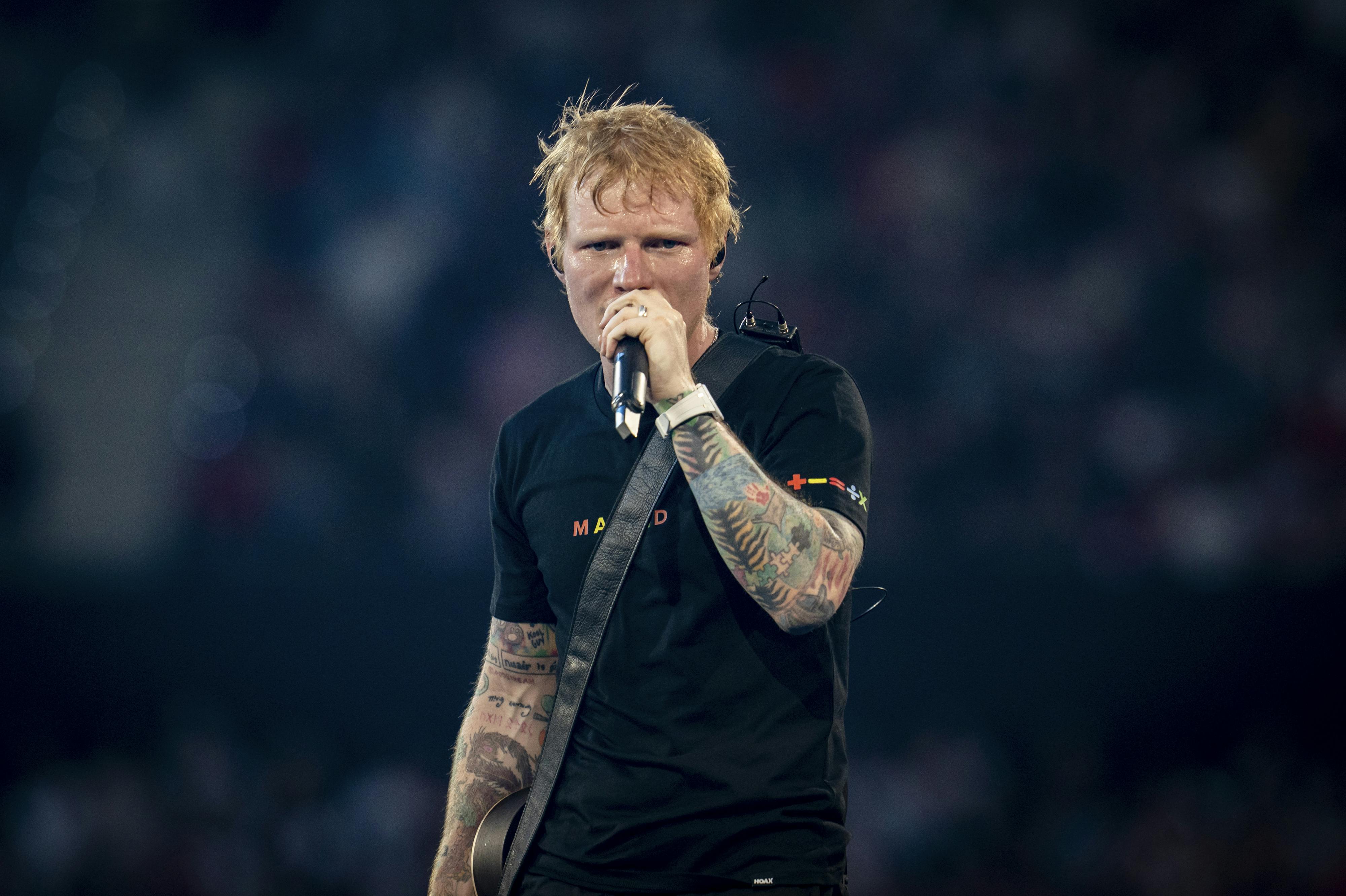 Ed Sheeran er vild med Lukas Graham. 