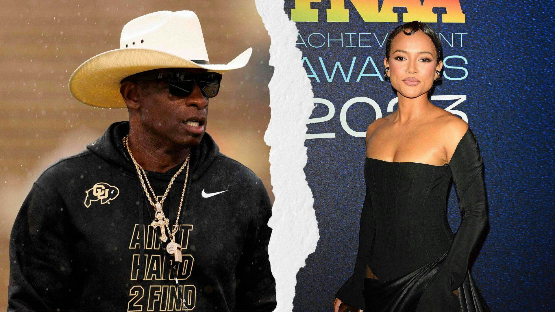 Den er god nok. Der er opstået sød kemi mellem Karrueche Tran og Deion Sanders. Førstnævnte bekræfter, at hun dater, og at hun er glad.