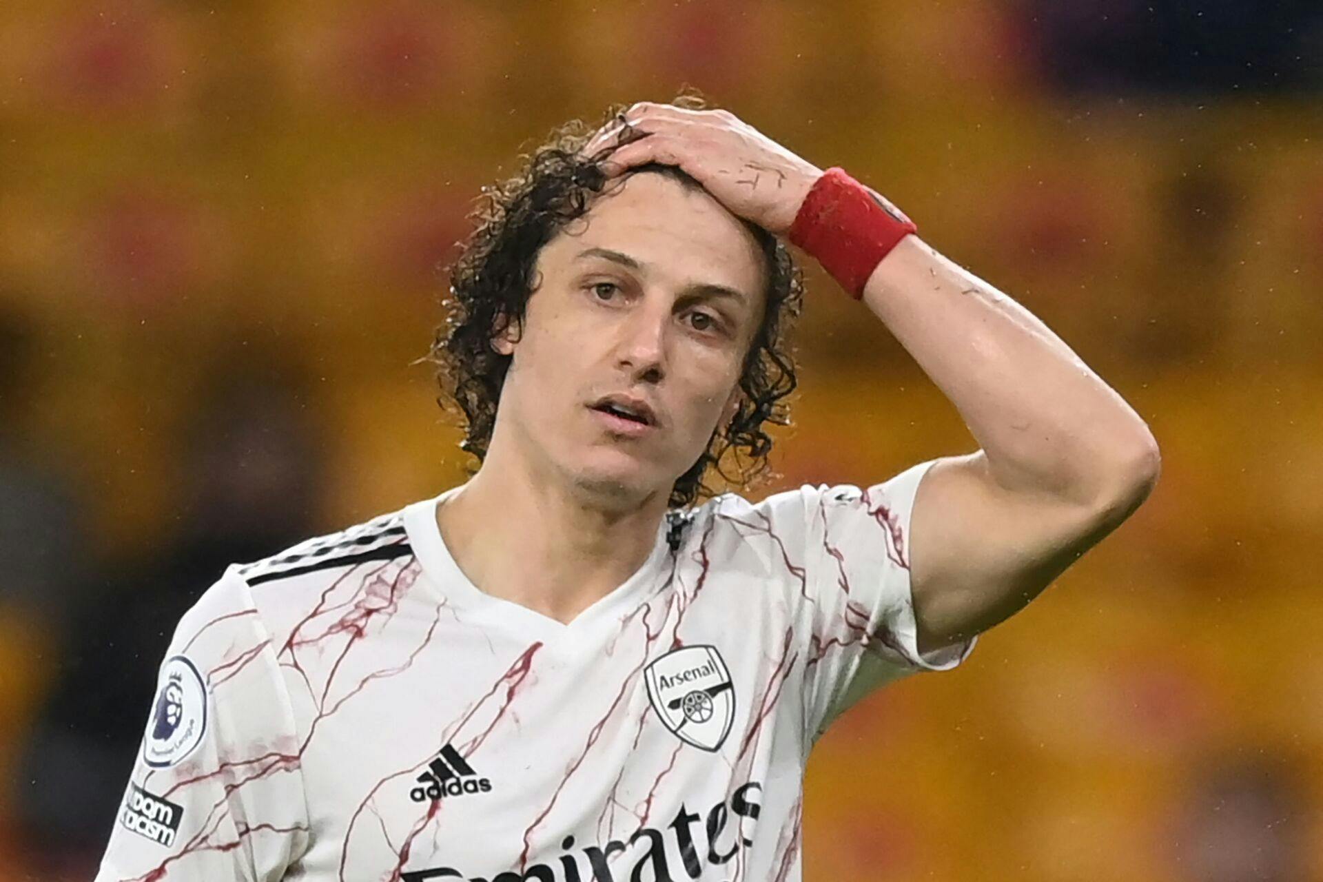 David Luiz kæmper med lidt af et forklaringsproblem.&nbsp;