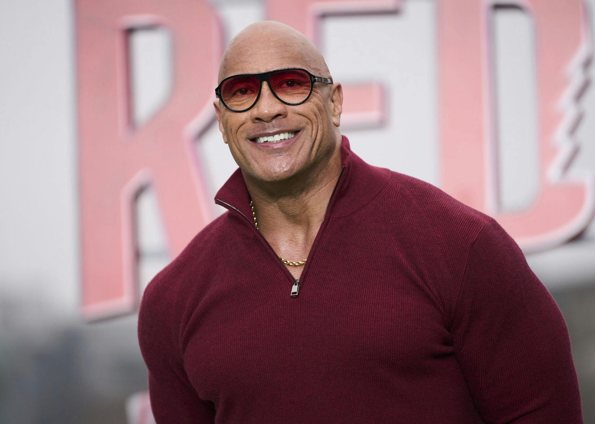 Dwayne "The Rock" Johnson har øjensynligt tabt et hav af muskelkilo.