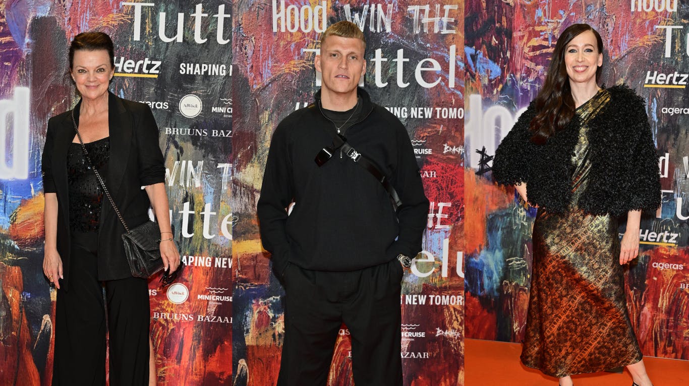 Pusle Helmuth, Sebastian Bull og Merethe Mærkedahl er nogle af de kendisser, der er mødt op på den røde løber.