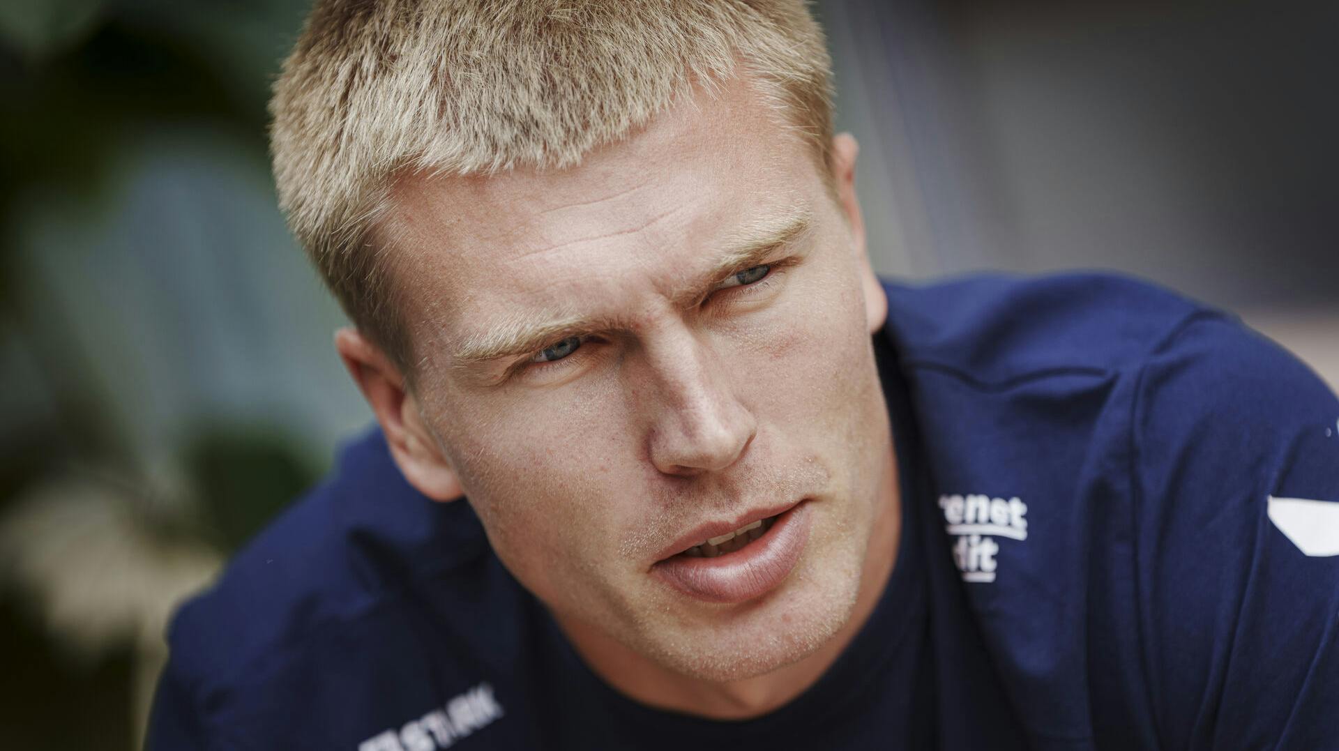 Rasmus Nissen Kristensen trives nu med familien i Tyskland. 