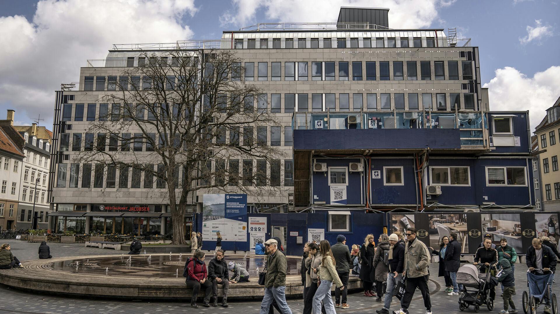 Knud Højgaards Hus på Kultorvet i København. Kultorvet 2, 1175 København K.
