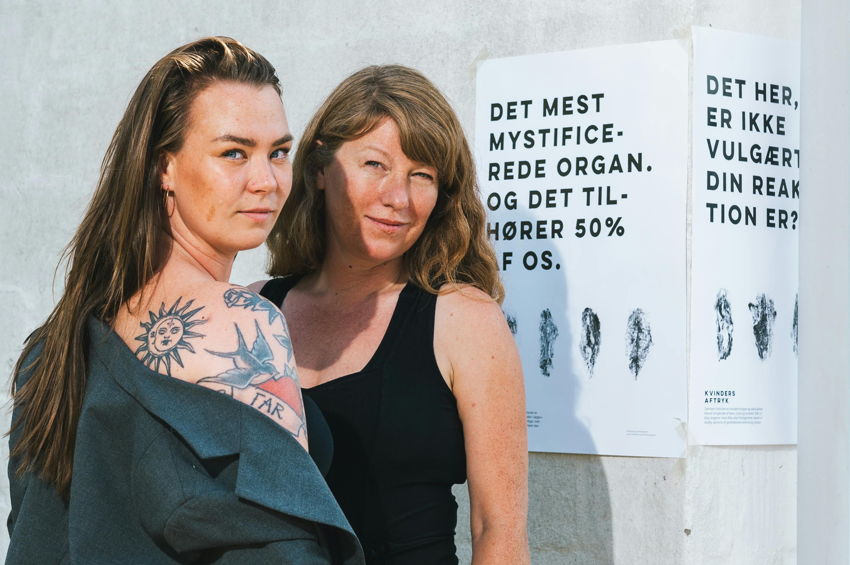 Jasmin og Ditte vil give kvinder et bedre genitalt selvværd.