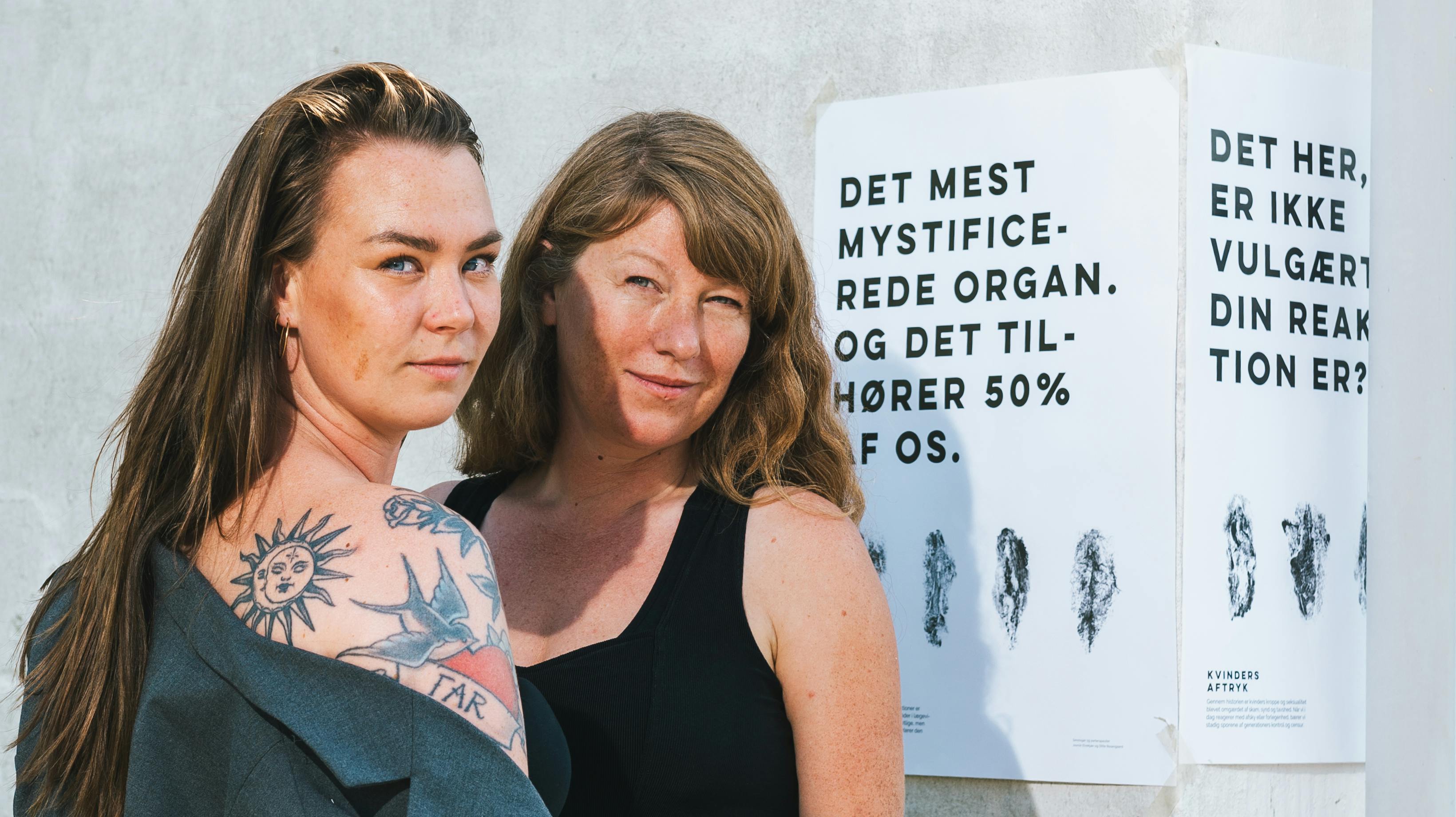 Jasmin og Ditte vil give kvinder et bedre genitalt selvværd.
