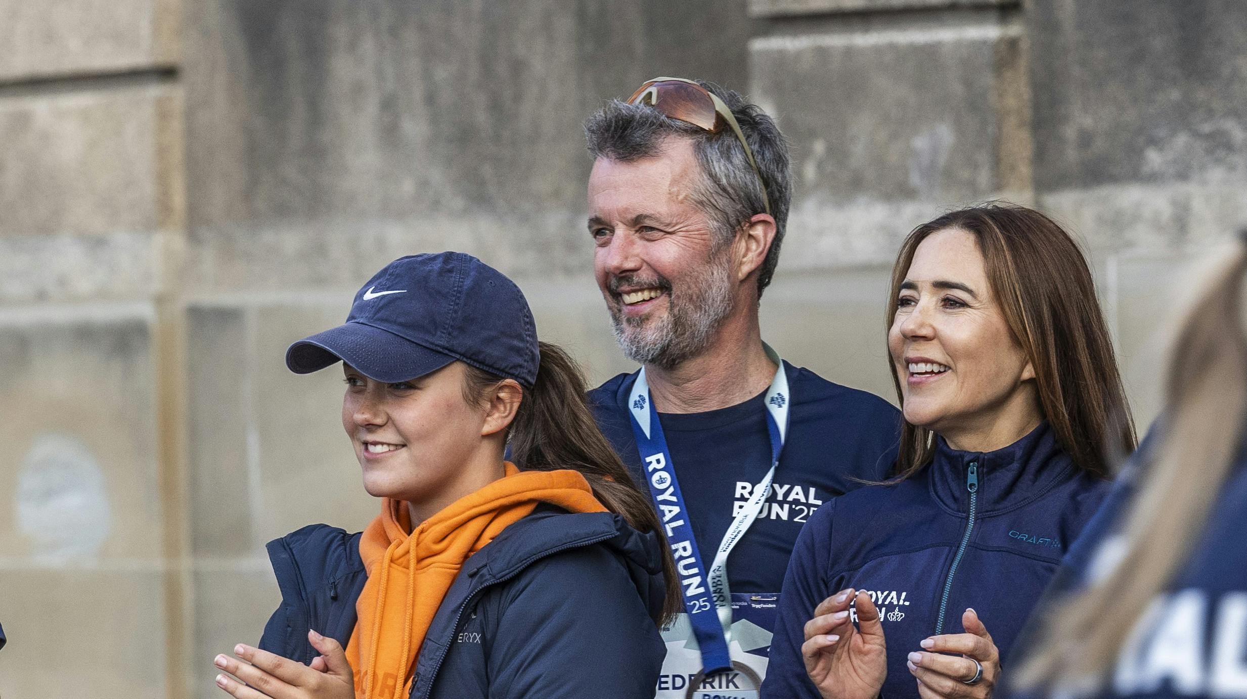 Kong Frederik, dronning Mary og prinsesse Isabella kan se frem til at løbe i Ringkøbing, Randers, Middelfart, Helsingør og København.