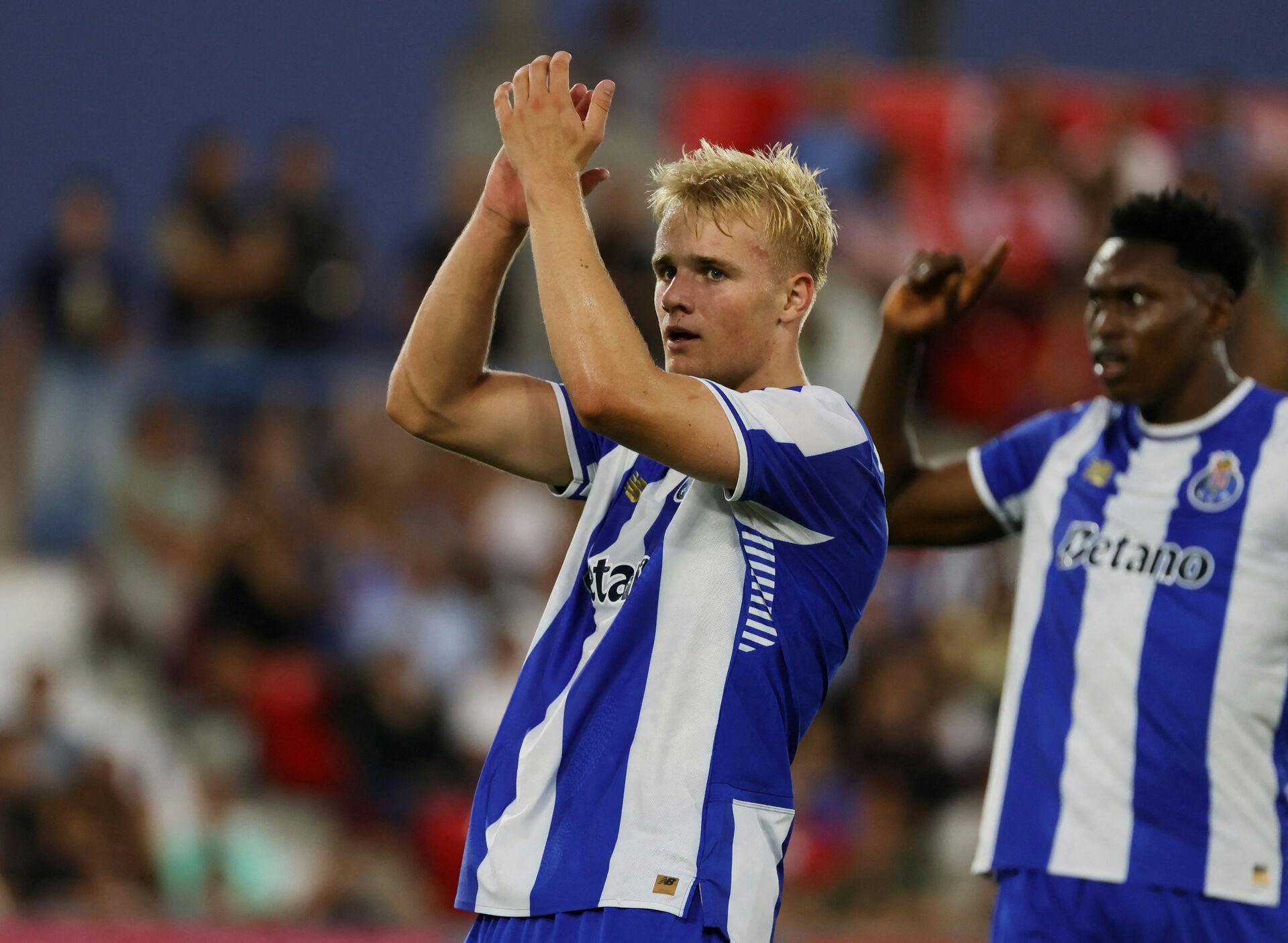 Victor Froholdt har scoret et enkelt mål og lavet to assist i de første fire kampe for FC Porto.