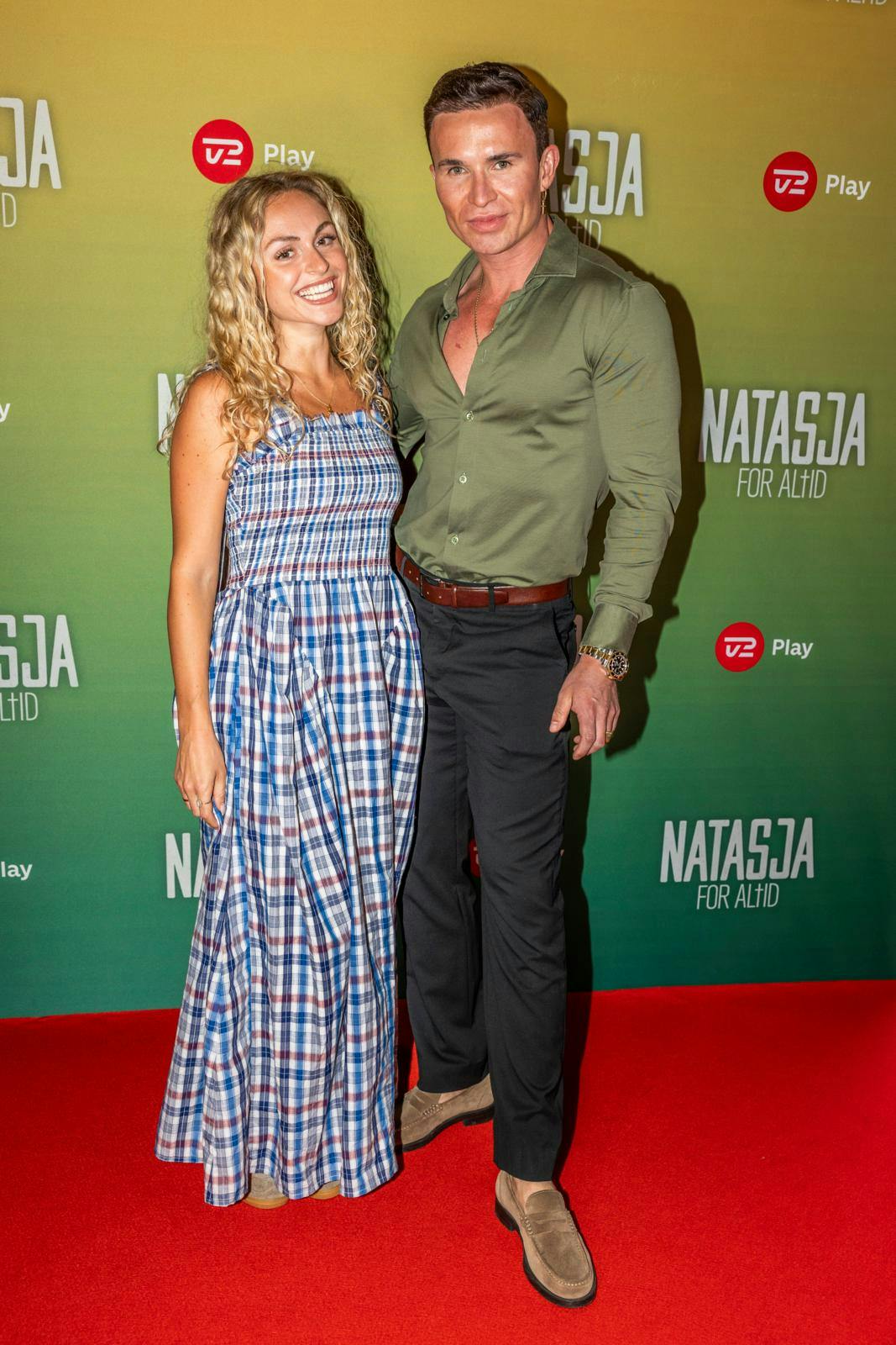 Makkerparret Gustav Salinas og Jasmin Lind er klar til årets "Vild med dans", men nerverne og presset er allerede i spil.