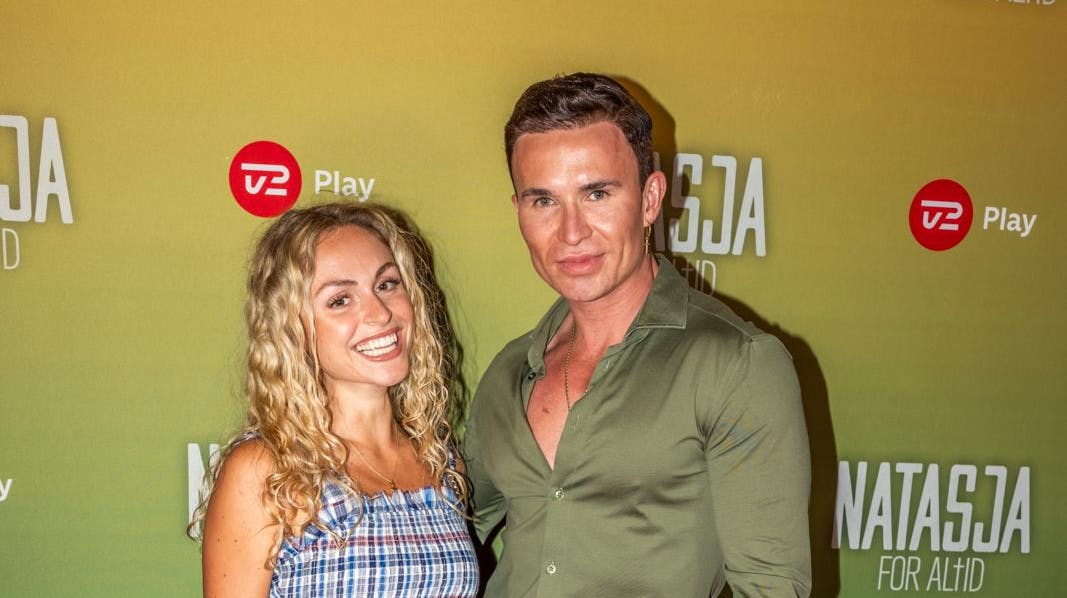 Makkerparret Gustav Salinas og Jasmin Lind er klar til årets "Vild med dans", men nerverne og presset er allerede i spil.