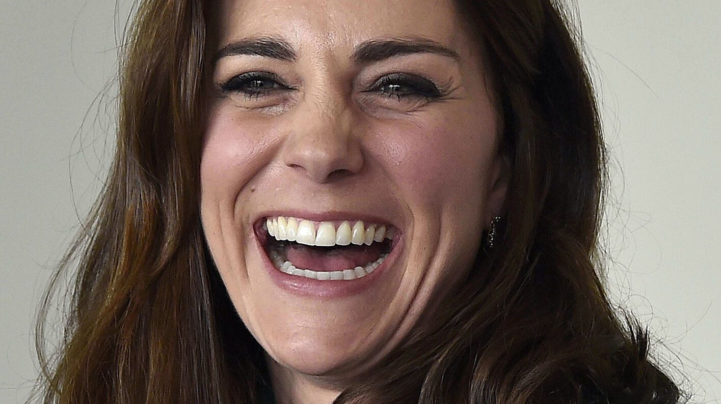 Sådan er vi vant til at se prinsesse Kate: Med mørkt hår.