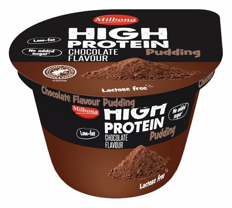 En protein-budding med chokoladesmag tilbagekaldes fra Lidl-butikker i hele landet.