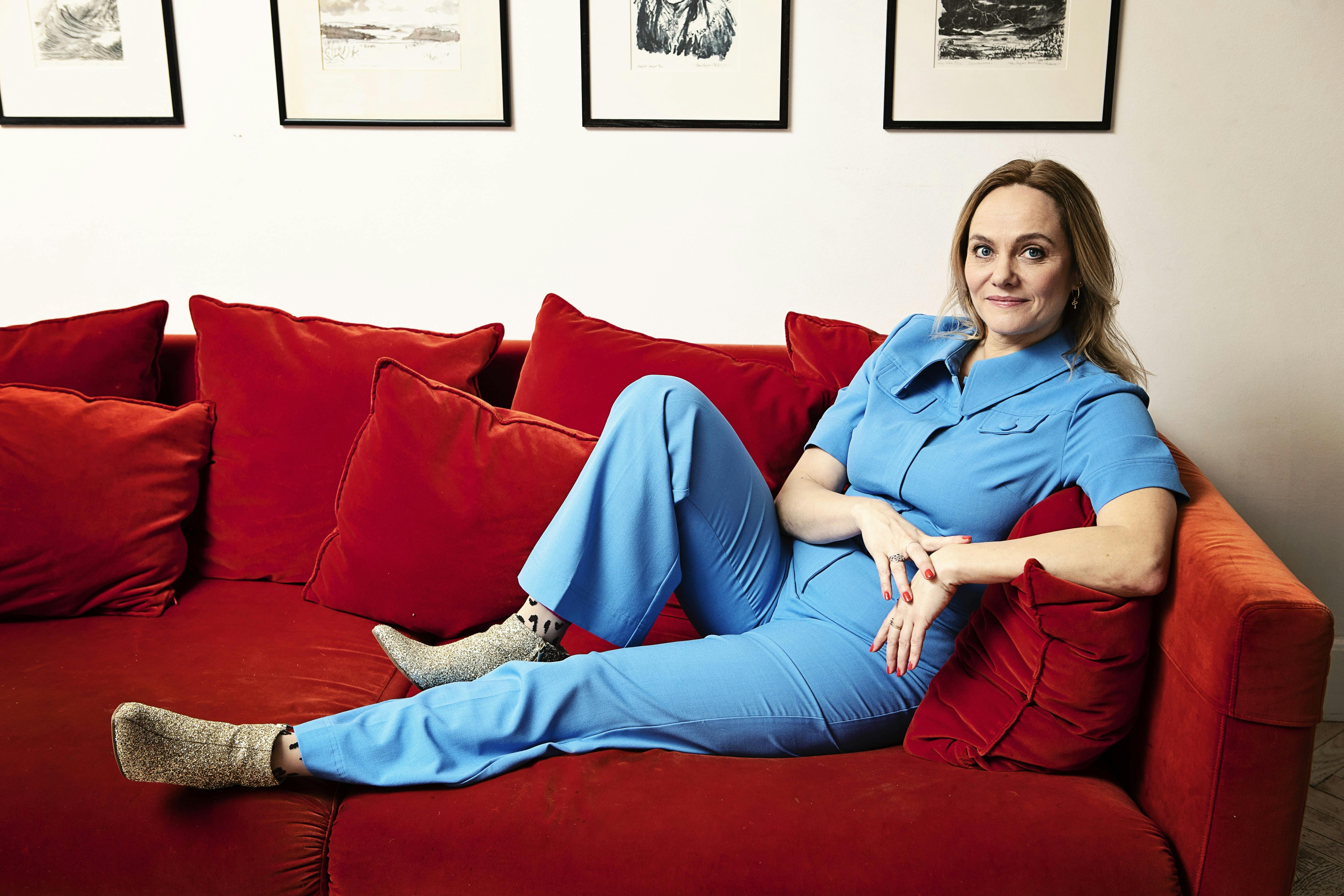 Forfatter Maren Uthaug har mistet sin elskede hund.