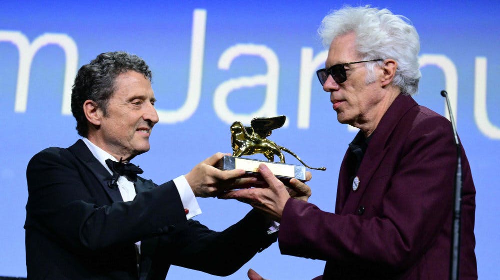 Amerikanske Jim Jarmusch har instrueret familiedramaet "Father Mother Sister Brother". - Foto: Tiziana Fabi/Ritzau Scanpix 