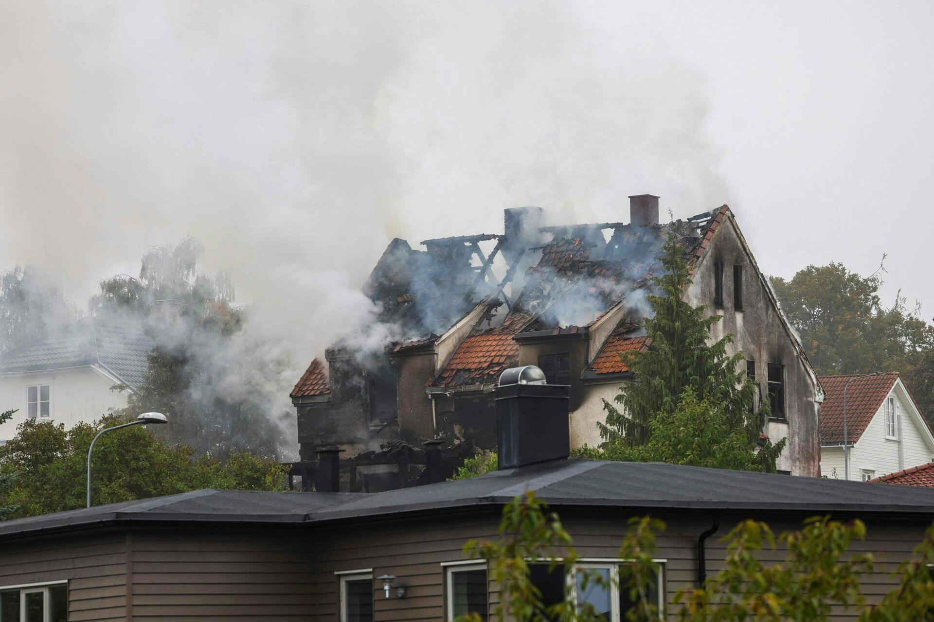 Fire kvinder brændt inde i Hamar i Norge 8. september 2025