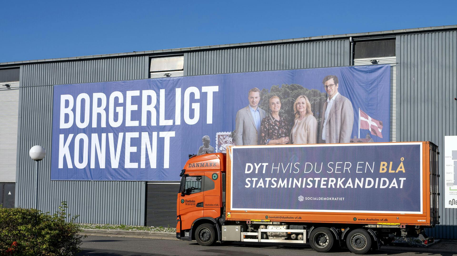 Der bliver ikke rejst tiltale, efter dette banner blev vist til borgerligt konvent.