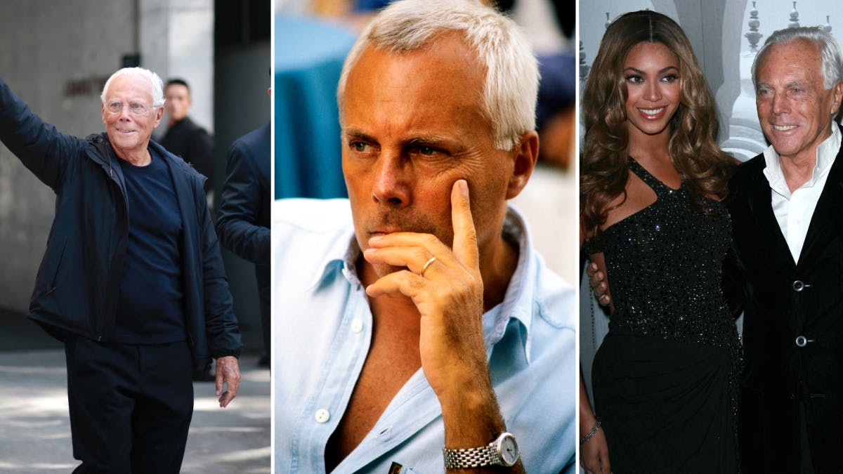 Giorgio Armani er død.