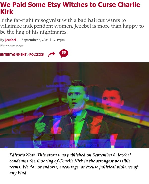 Uddrag af Jezebel-artiklen.