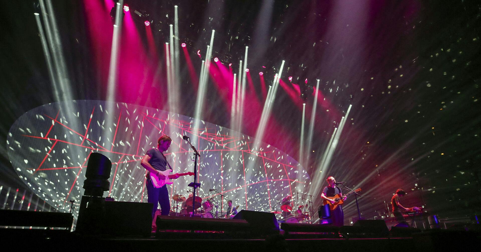 Det er første gang siden 2017, at de gæster Danmark. Her ses de i 2018, hvor de gav koncert i Chicago.