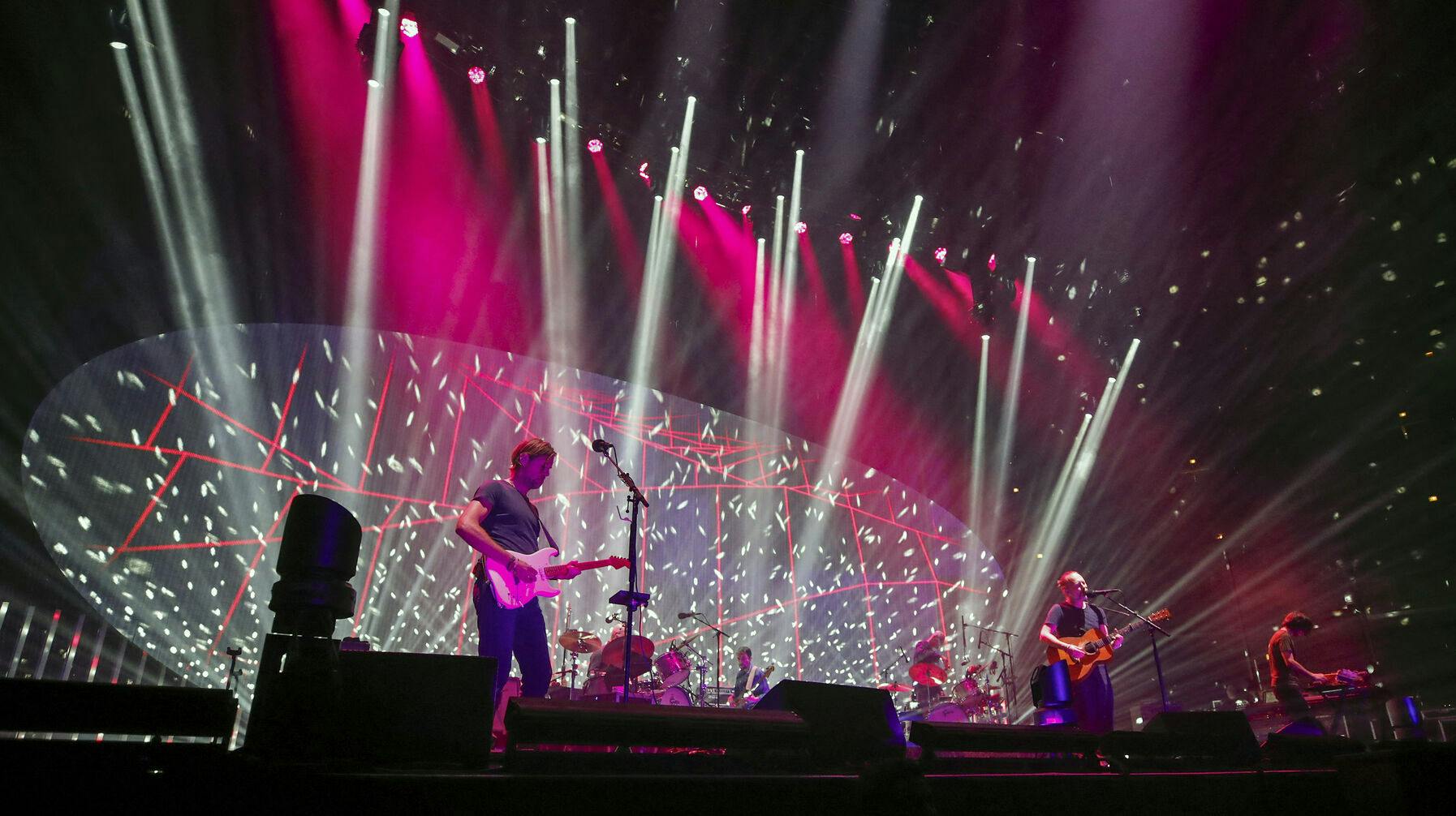 Det er første gang siden 2017, at de gæster Danmark. Her ses de i 2018, hvor de gav koncert i Chicago.