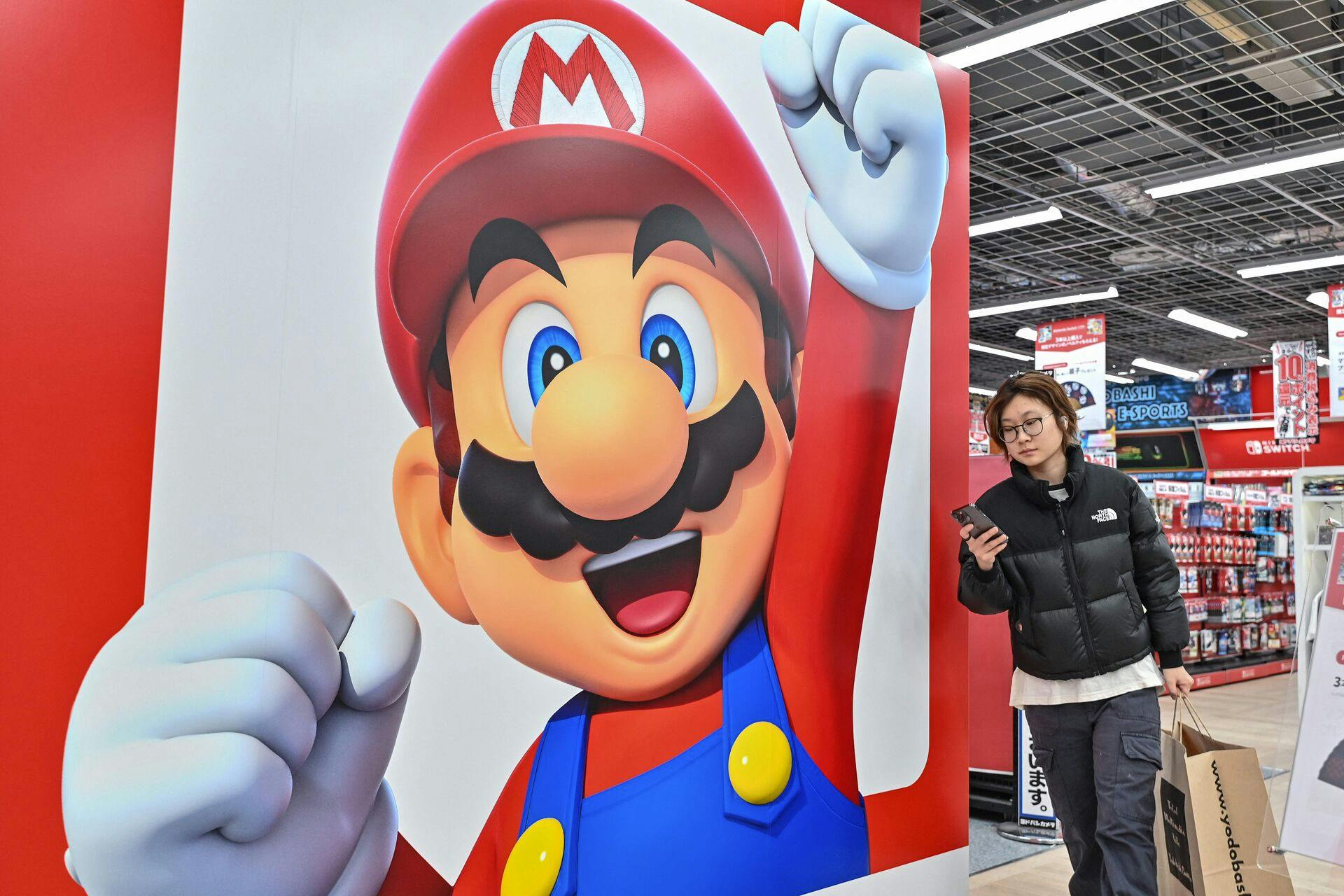Super Mario blev skabt i Japan og har været et kæmpe hit i årevis.