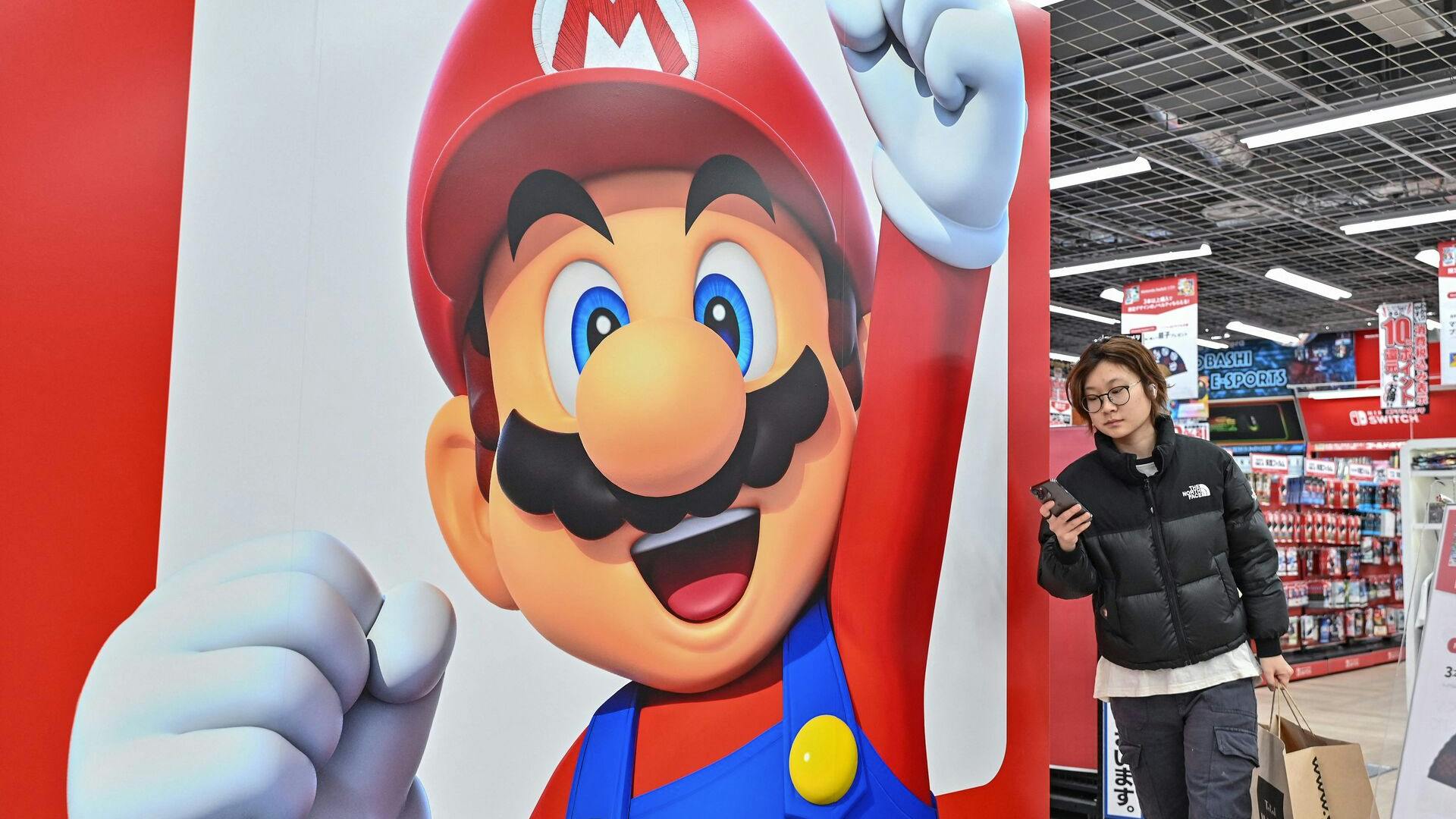 Super Mario blev skabt i Japan og har været et kæmpe hit i årevis.