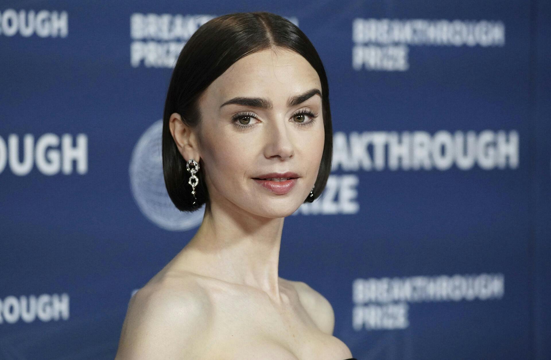 Lily Collins.