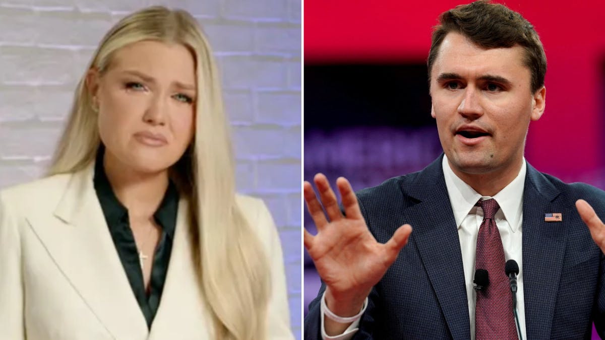 Enken Erika Kirk har sat ord på tabet af sin mand, Charlie Kirk.