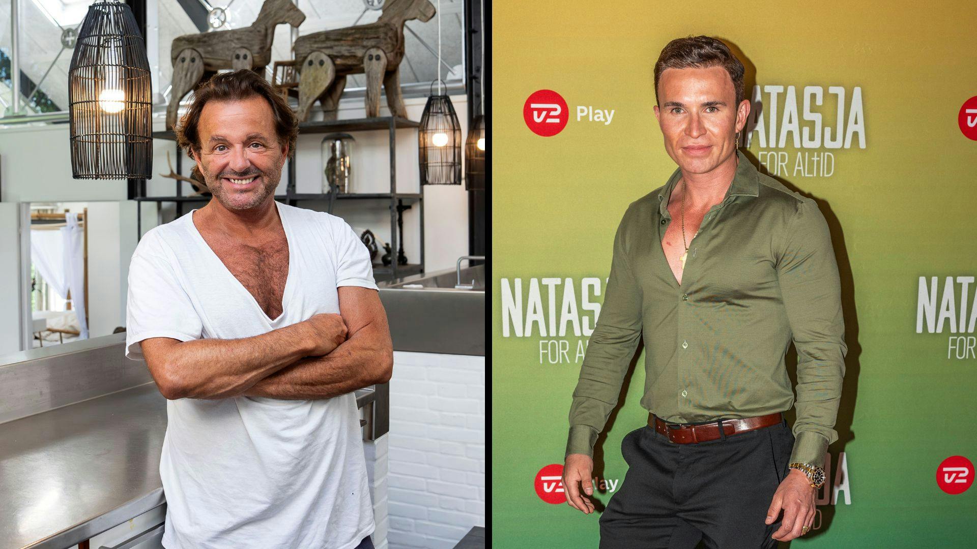 Dennis Knudsen og Gustav Salinas er blandt dommerne, der skal kåre Miss Danmark søndag aften.