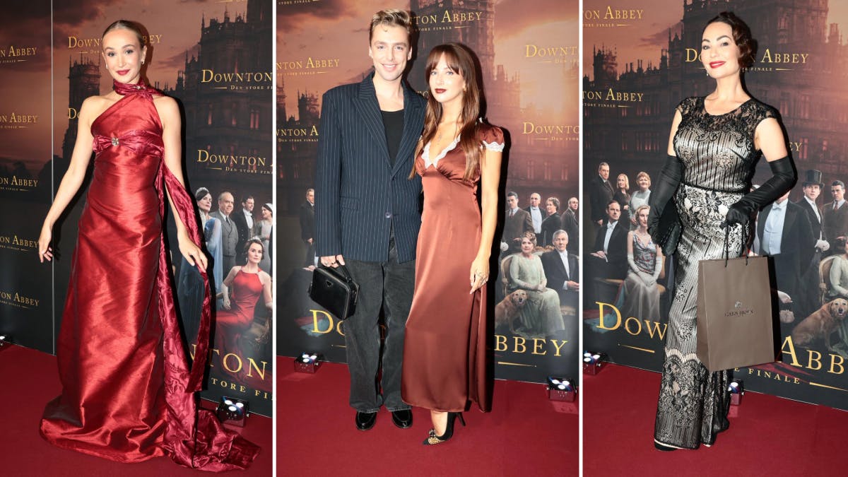 Premiere på "Downton Abbey".