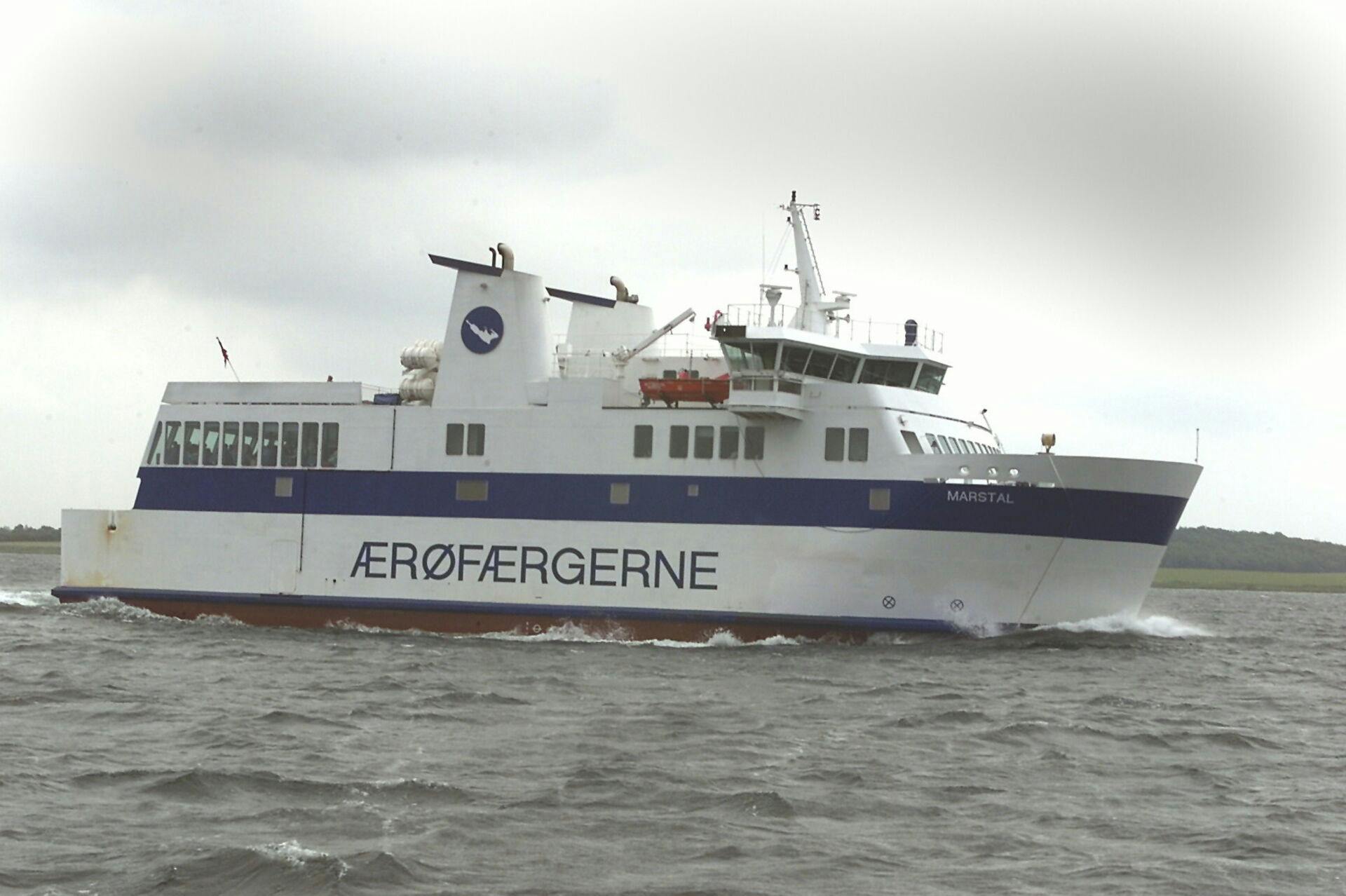 Alle afgange med Ærøfærgen er aflyst på linjen mellem Faaborg og Søby.